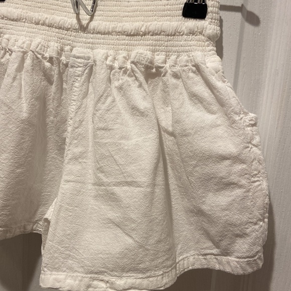 Peruvian Fabrics Crochet Detailed White Beach Skort - Picture 10 of 14